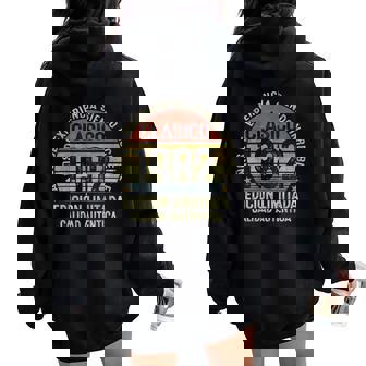 40 Años Cumpleaños Hombre Intage 1982 Nacido En 1982 Women Oversized Hoodie Back Print - Regaloses
