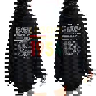 70Th Birthday Man Woman 70 Years Old 1954 Women Oversized Hoodie Back Print - Thegiftio UK