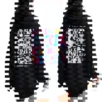 In My 8Th Birthday Era Eight Bday 8 Year Old Birthday Girl Women Oversized Hoodie Back Print | Mazezy