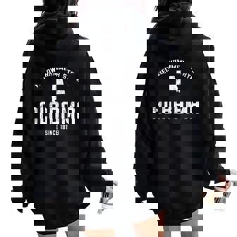 Alabama Souvenirintage From Retro Alintage Hombres Es Women Oversized Hoodie Back Print - Regaloses