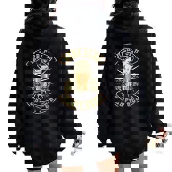 Beer Club Craft Beer Cerveza Artesanal Women Oversized Hoodie Back Print - Regaloses
