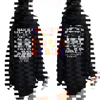 Bootiful Babies Nicu Nurse Halloween Nicu Nursing Women Oversized Hoodie Back Print | Mazezy