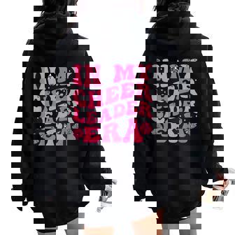In My Cheerleader Era Cheer Coach Cheerleading Girls Women Oversized Hoodie Back Print - Thegiftio UK