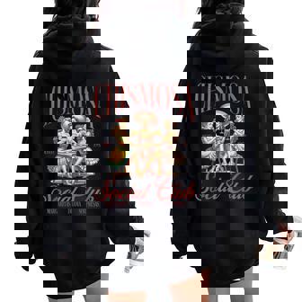 Chismosa Social Club Mexicana Hispanic Women Women Oversized Hoodie Back Print | Mazezy