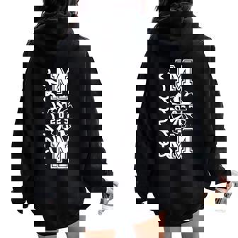 Class Of 2025 Senior Year Cheer Mom Senior 2025 Women Oversized Hoodie Back Print | Seseable UK