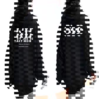 College Graduation Sarcastic Humor Stay At Home Son Graduate Women Oversized Hoodie Back Print - Monsterry