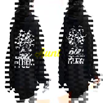 Costume De L'équipe De Course Pour Tante Dark Sweat à capuche oversize pour femme avec imprimé dans le dos - Cadeauxyz