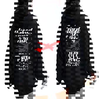 Couple Matching Husband And Wife Travel Partners For Life Women Oversized Hoodie Back Print - Thegiftio UK