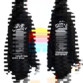 Currently Unsupervised Sayings Sarcasm Sarcastic Women Oversized Hoodie Back Print - Thegiftio UK