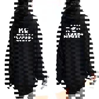 De Course Amusant Pour Homme Ou Sweat à capuche oversize pour femme avec imprimé dans le dos - Cadeauxyz
