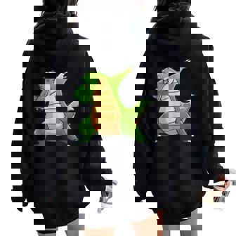 Diseño Divertido De Cocodrilo Para Niños Hombres Es Reptiles Cocodrilo Women Oversized Hoodie Back Print - Regaloses