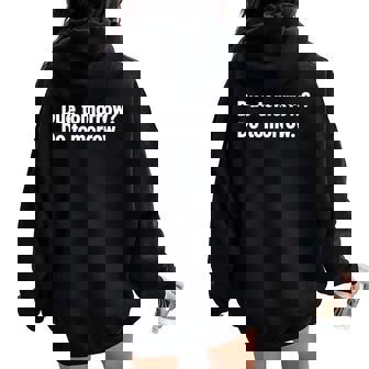 Domani In Scadenza Domani Felpa con cappuccio oversize da donna con stampa posteriore - Novitaregali