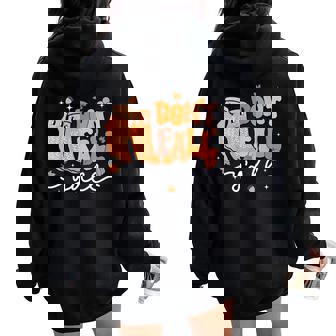 Don't Fall Y'all Fall Prevention Fall Physical Therapy Nurse Women Oversized Hoodie Back Print | Mazezy