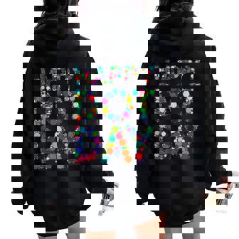 Dot Day 2024 Colorful Polka Dots Happy Dot Day Girls Dot Day Women Oversized Hoodie Back Print | Mazezy