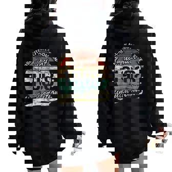 Fantastico Desde Agosto 1968 Hombre O Cumpleaños Women Oversized Hoodie Back Print - Regaloses
