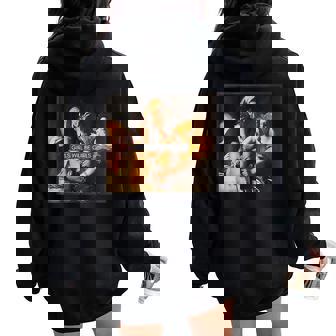 Feminism Girl Will Be Girls Judith Holofernes Women Oversized Hoodie Back Print | Seseable UK