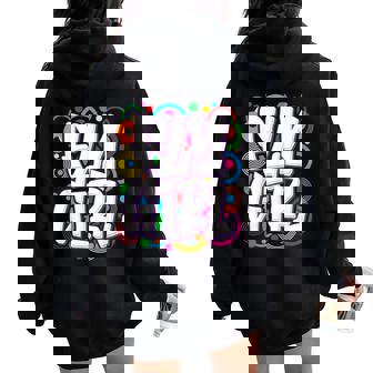 Fly Girl 80'S 90'S Hip Hop Rap R&B Dancer Ns Girls Women Oversized Hoodie Back Print | Seseable UK
