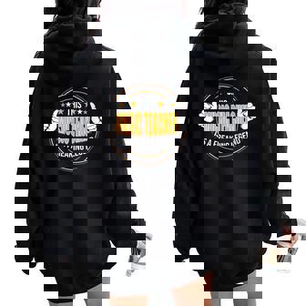 Quote Legendary Music Teacher Sweat à capuche oversize pour femme avec imprimé dans le dos - Cadeauxyz