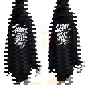 Future Milf Retro Hot Momintage Donna Future Milf Felpa con cappuccio oversize da donna con stampa posteriore - Novitaregali