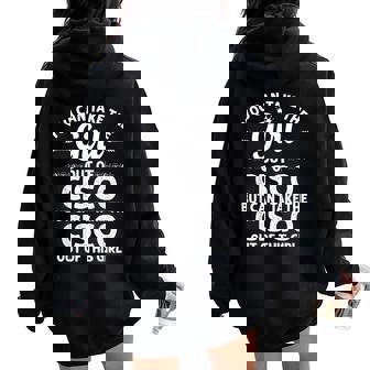 Girl Out Of Cisco Tx Texas Home Roots Usa Women Oversized Hoodie Back Print - Monsterry