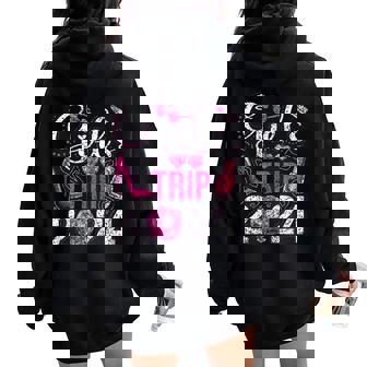 Girl's Trip 2024 Cute Girl Friends Girls Trip Women Oversized Hoodie Back Print | Seseable UK