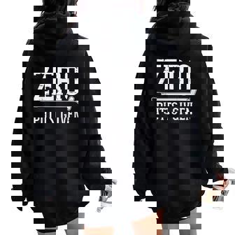 Golfing Zero Putts Given Golf Golfer Dad Women Women Oversized Hoodie Back Print - Thegiftio UK