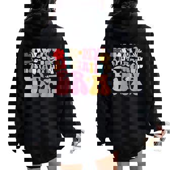 Groovy Retro In My Reputation Era Costume Women Oversized Hoodie Back Print | Mazezy