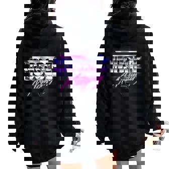 Gym Muscle Mommy Pump Cover For Weightlifting Fitness Women Oversized Hoodie Back Print - Thegiftio UK