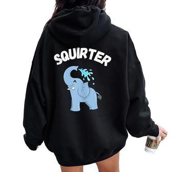 Inappropriate Embarrassing T For Women Women Oversized Hoodie Back Print - Thegiftio UK
