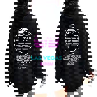 Las Vegas For And Las Vegas Nevada Women Oversized Hoodie Back Print - Thegiftio