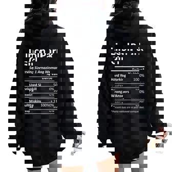 Lincoln Park Girl Nj New Jersey City Home Roots Women Oversized Hoodie Back Print - Monsterry