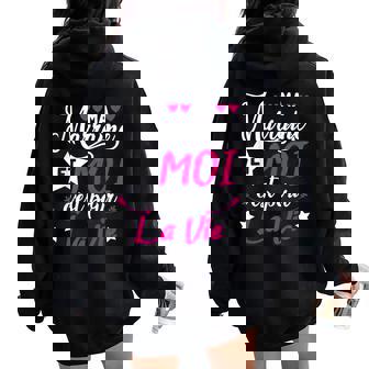 Ma Marraine Et Moi C'est Pour Laie Marraine Filleule Sweat à capuche oversize pour femme avec imprimé dans le dos - Cadeauxyz