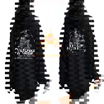 Malt Whiskey Most Magical Drink Parody Women Oversized Hoodie Back Print - Thegiftio