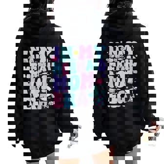 In My Mermaid Mom Era Family Matching Birthday Party Women Oversized Hoodie Back Print | Seseable UK