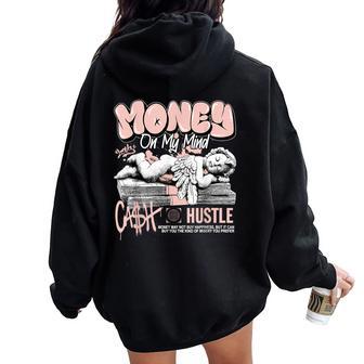 Money Cash Low Legend Pink 11S Matching For Women Women Oversized Hoodie Back Print - Thegiftio UK