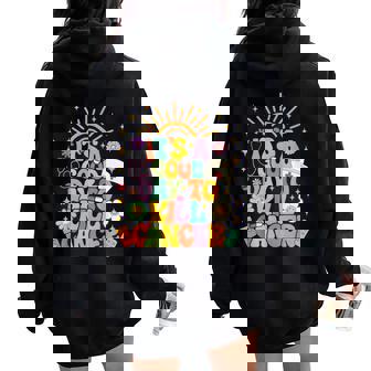 Oncology Nurse It's A Good Day To Kill Cancer Oncologist Rn Women Oversized Hoodie Back Print | Mazezy