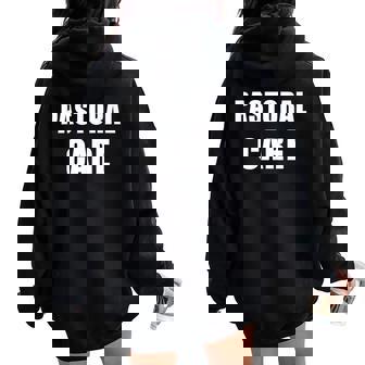 Pastoral Care – Sunday Church Christian Faith Staff Uniform Women Oversized Hoodie Back Print - Monsterry