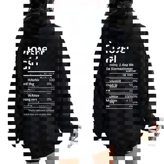 Prosper Girl Tx Texas City Home Roots Usa Women Oversized Hoodie Back Print - Monsterry