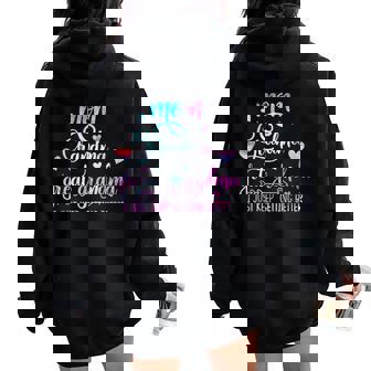 Proud Mom Grandma Great Grandma I Just Keep Getting Better Women Oversized Hoodie Back Print | Seseable UK