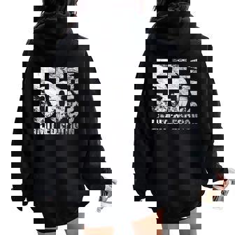 Regalo Para Hombres De 55 Años Regalo De 55 Cumpleaños Para Es Sin Mangas Women Oversized Hoodie Back Print - Regaloses