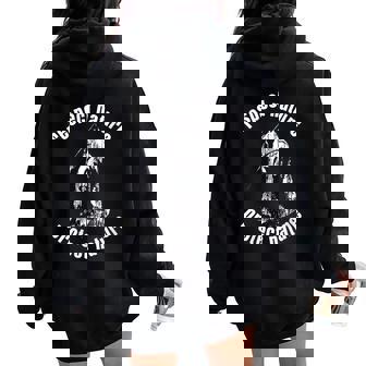 Respect Nature Protect Nature Conservation Women Oversized Hoodie Back Print - Monsterry