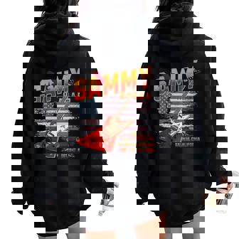 Sammy Red Guitar Rock Both Worlds Vh Tour Concert Women Oversized Hoodie Back Print | Seseable UK