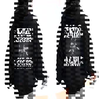 School Custodian For Custodian Appreciation Women Oversized Hoodie Back Print - Thegiftio