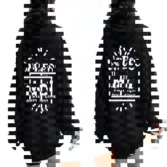 Science Chemistry Science Teacher Chemist Scientist Women Oversized Hoodie Back Print | Mazezy