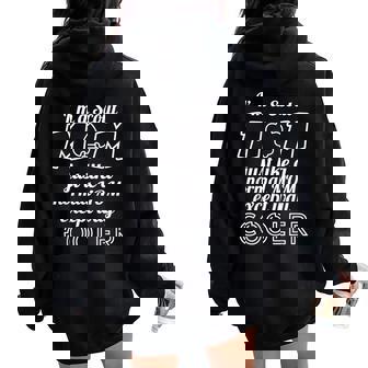 Scouting Mom Scout Mom Women Oversized Hoodie Back Print - Monsterry