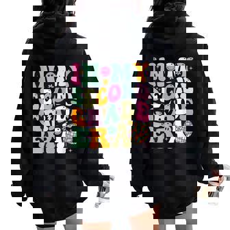 In My Second Grade Era Back To School 2Nd Grade Teacher Women Oversized Hoodie Back Print - Thegiftio UK