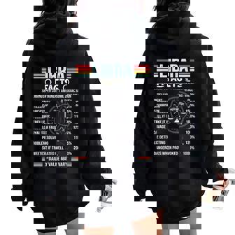 September October Birthday Rainbow Retro Libra Zodiac Sign Women Oversized Hoodie Back Print - Thegiftio UK