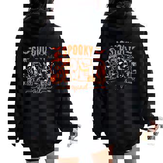 Sped Squad Team Special Education Teacher Halloween Women Oversized Hoodie Back Print - Monsterry
