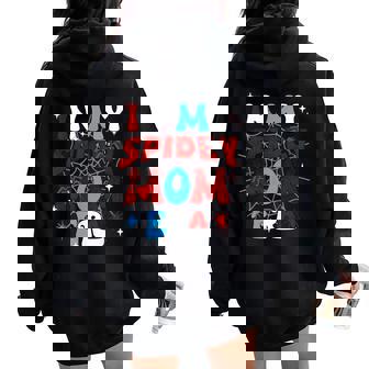 In My Spidey Mom Era Mother's Day Girls Women Oversized Hoodie Back Print | Seseable UK