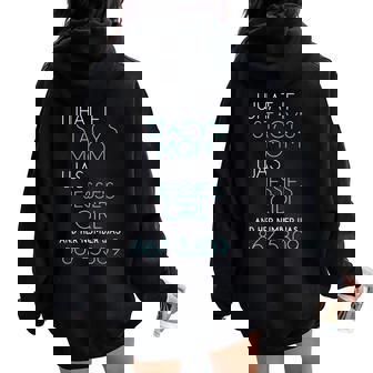 What If Stacy S Mom Was Jessie's Girl And Her Number Was 867 Women Oversized Hoodie Back Print - Thegiftio UK
